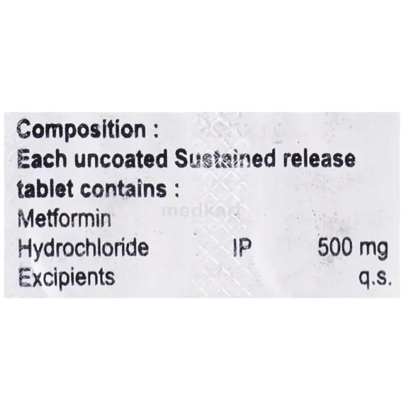 biciphage 500 sr tablet 10's